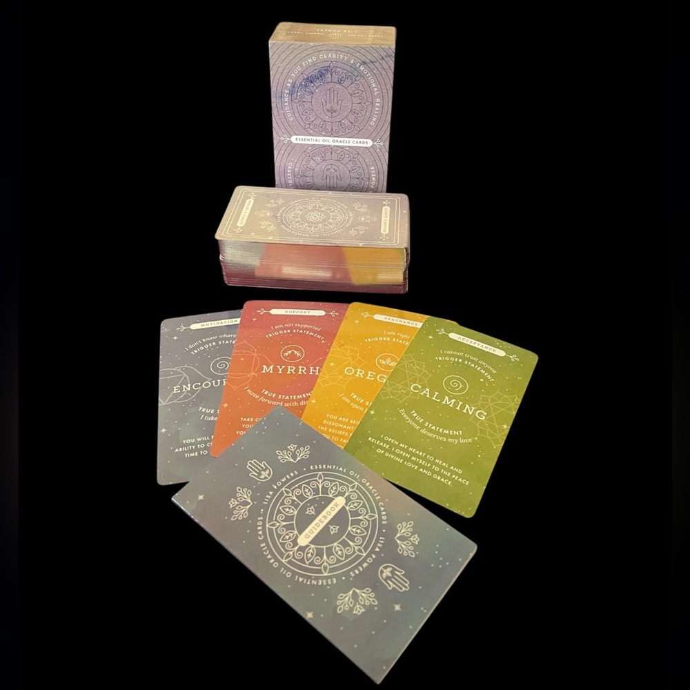 Lisa Powers Essential Oils Oracle Cards Excellent Condition 90 Card Complete Set